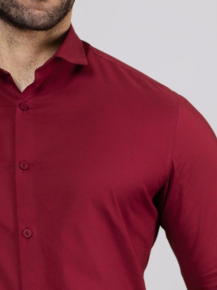 Cotton Solid Shirts For Men