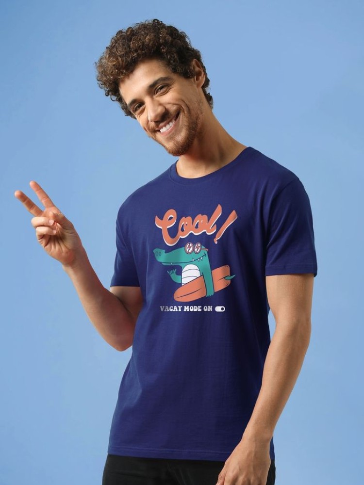 Vacay Mode On Half Sleeve T-shirt for Men