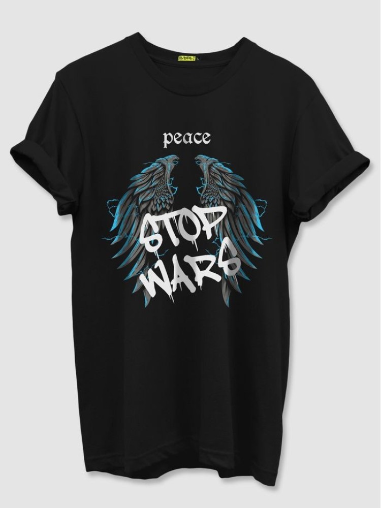 Stop Wars Half Sleeve T-shirt for Men