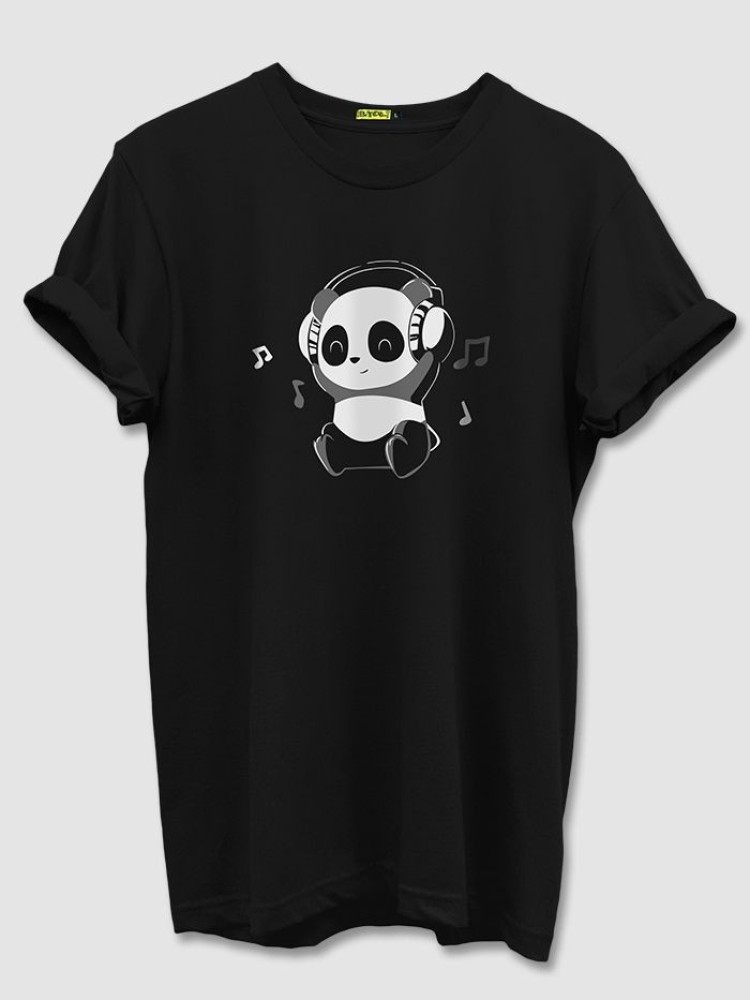 Music Panda Mens T-shirt