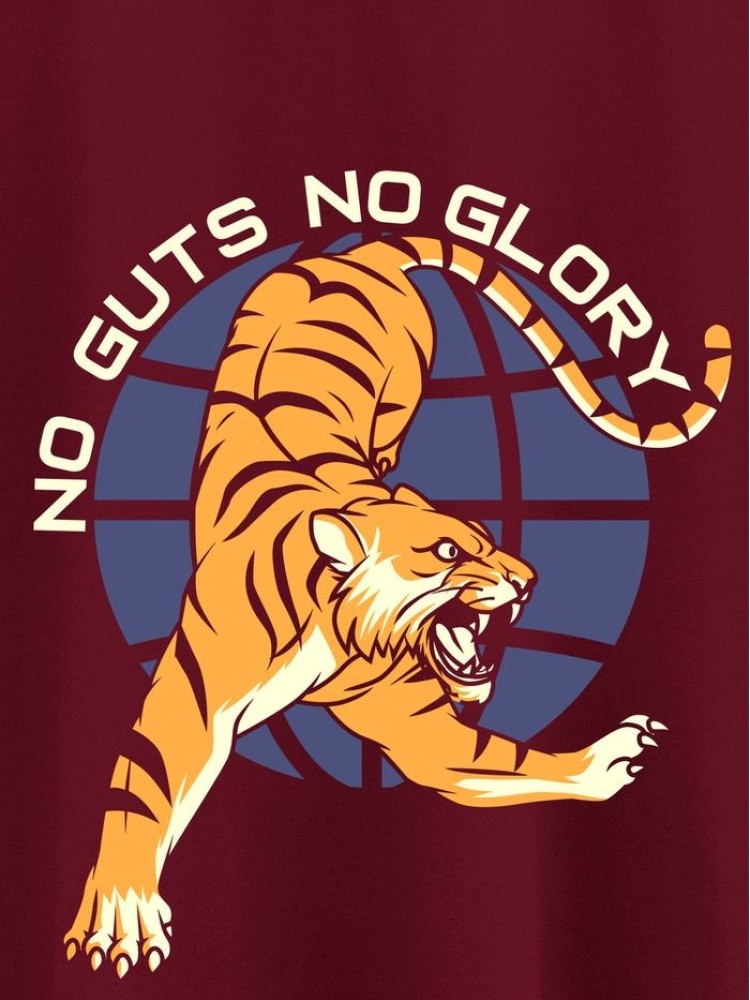 No Guts Free Half Sleeve T-shirt for Men