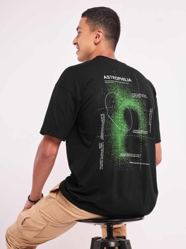 Astrophilia Printed Oversized T-shirt for Men