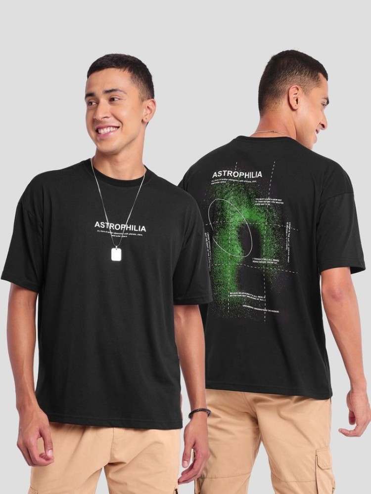 Astrophilia Printed Oversized T-shirt for Men