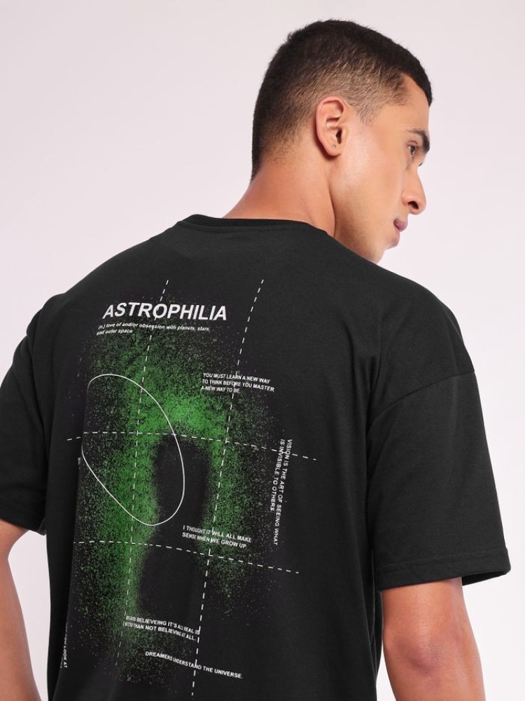 Astrophilia Printed Oversized T-shirt for Men