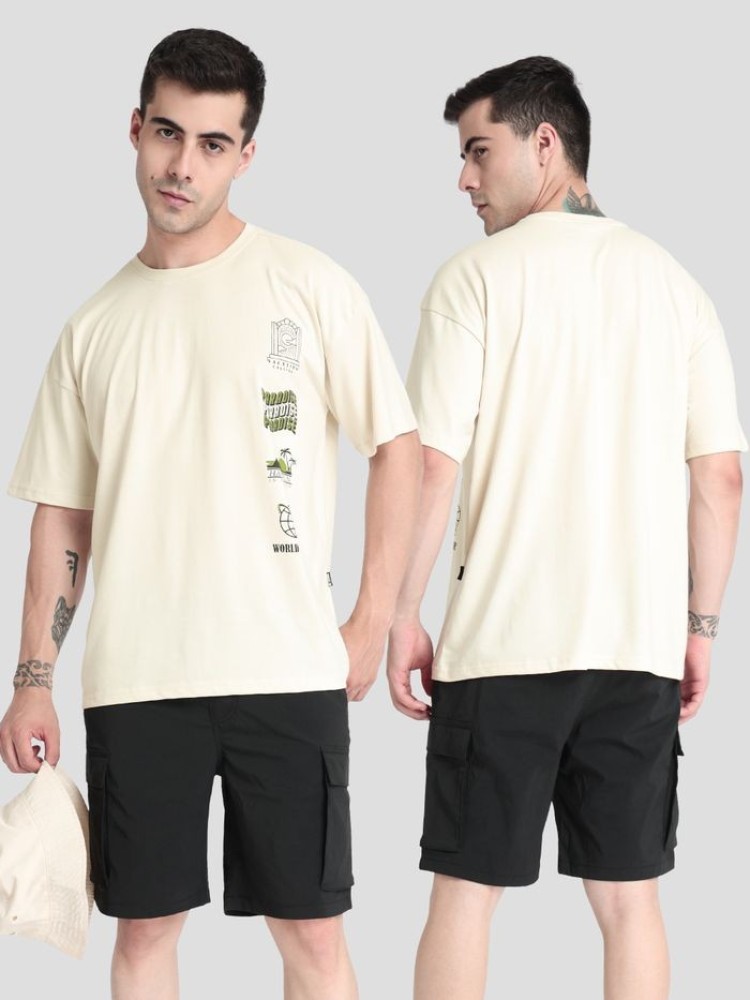 Paradise Printed Oversized T-shirt for Men