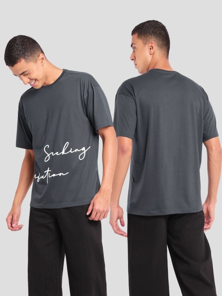 Seeking Perfection Printed Oversized T-shirt for Men