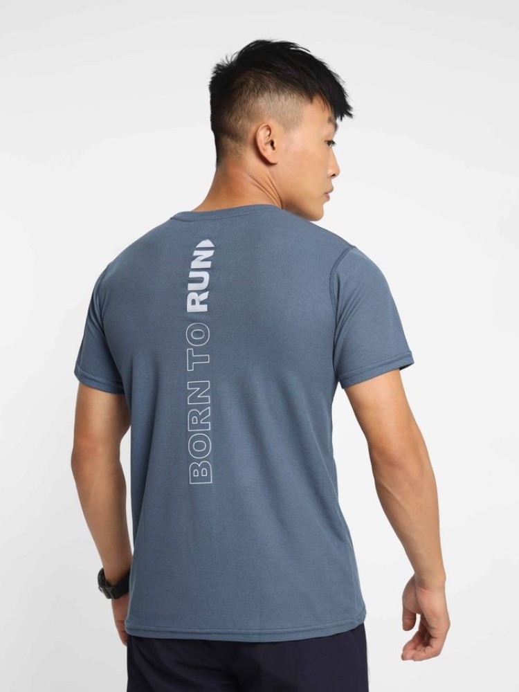 Savoy Blue Men Active T-shirt