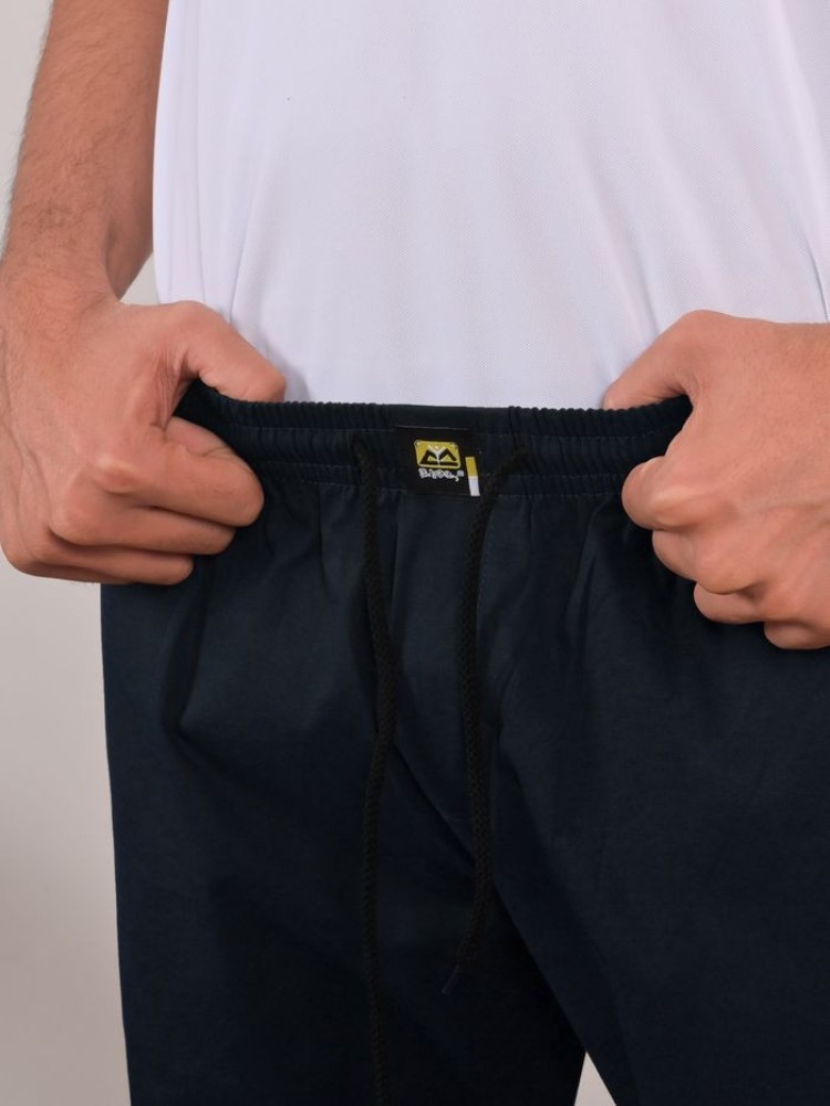 Dark Blue Cargo Men Jogger Pants