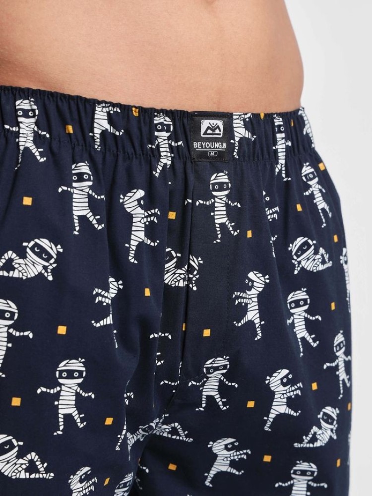 Mummy Printed Mens Boxers