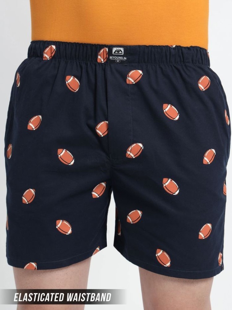 Rugby Printed Mens Boxers