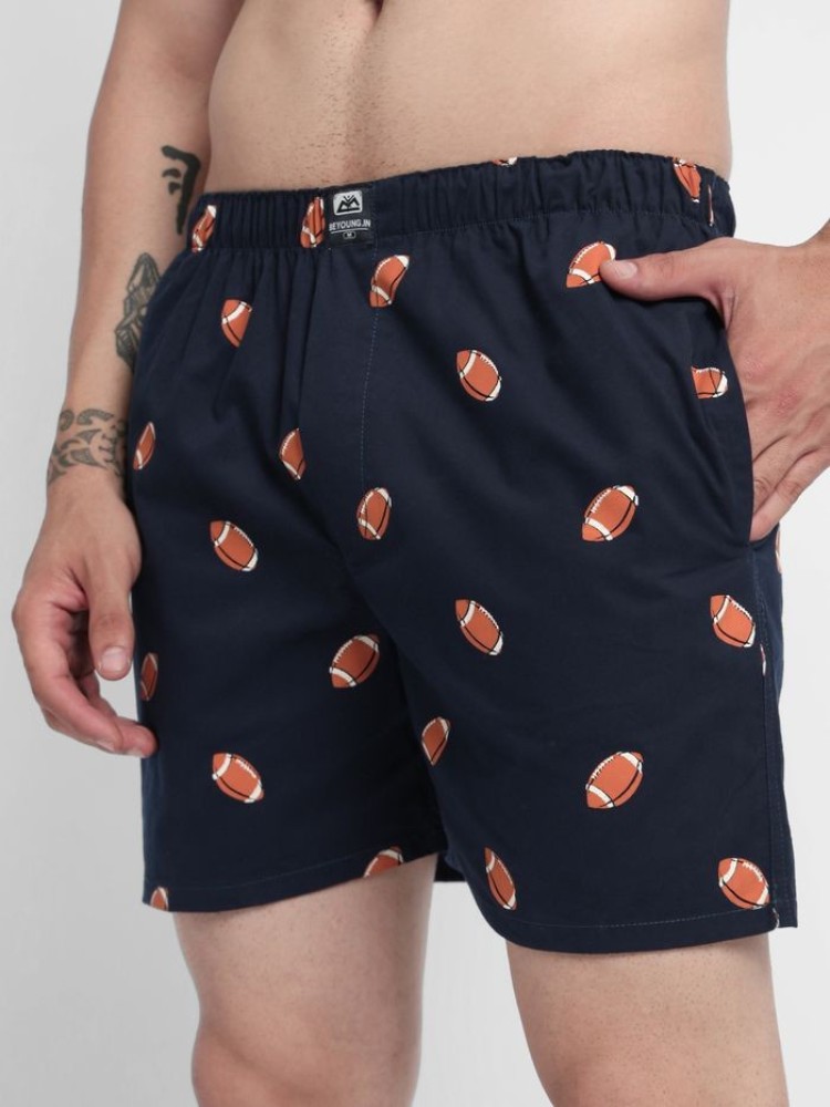 Rugby Printed Mens Boxers