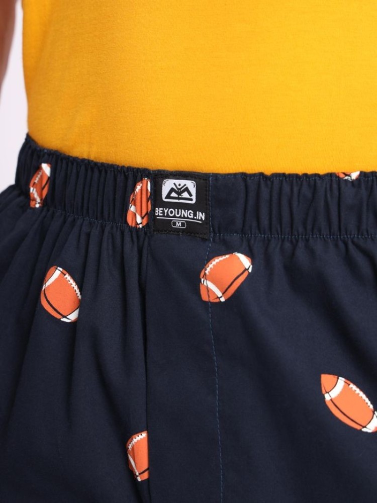 Rugby Printed Mens Boxers