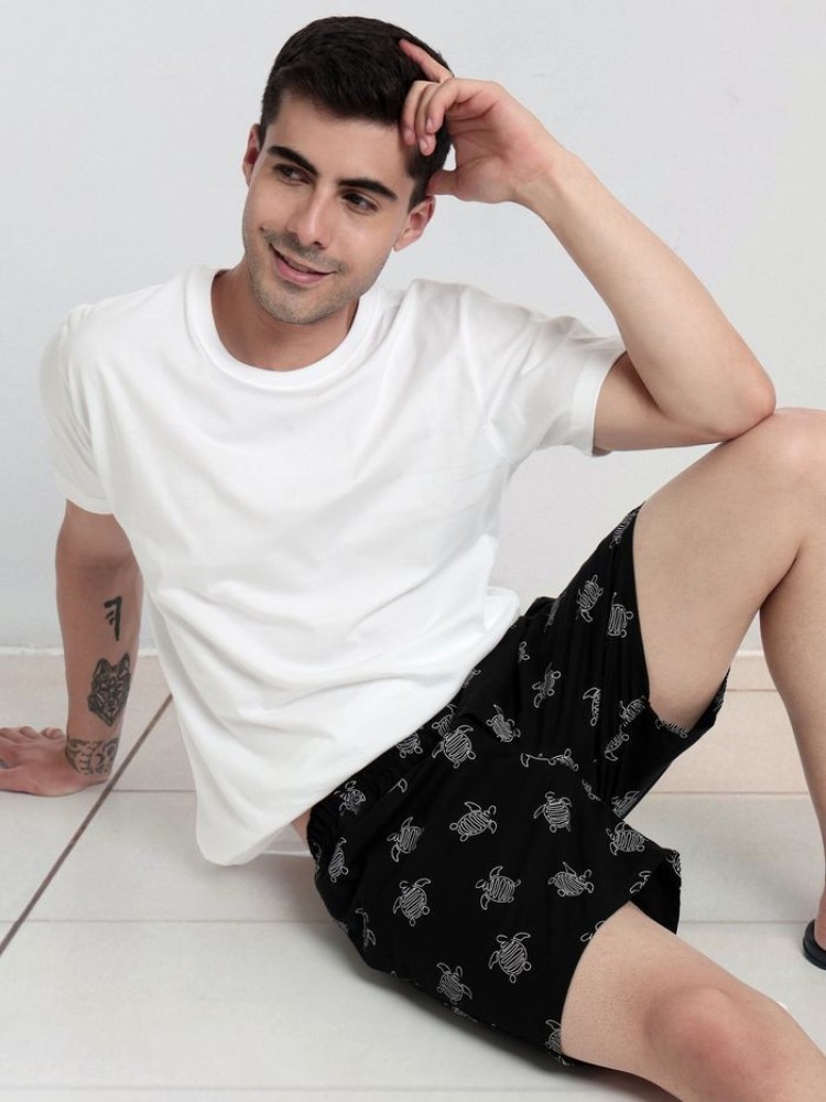 Turtle Printed Mens Boxers