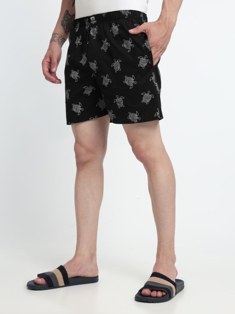 Turtle Printed Mens Boxers