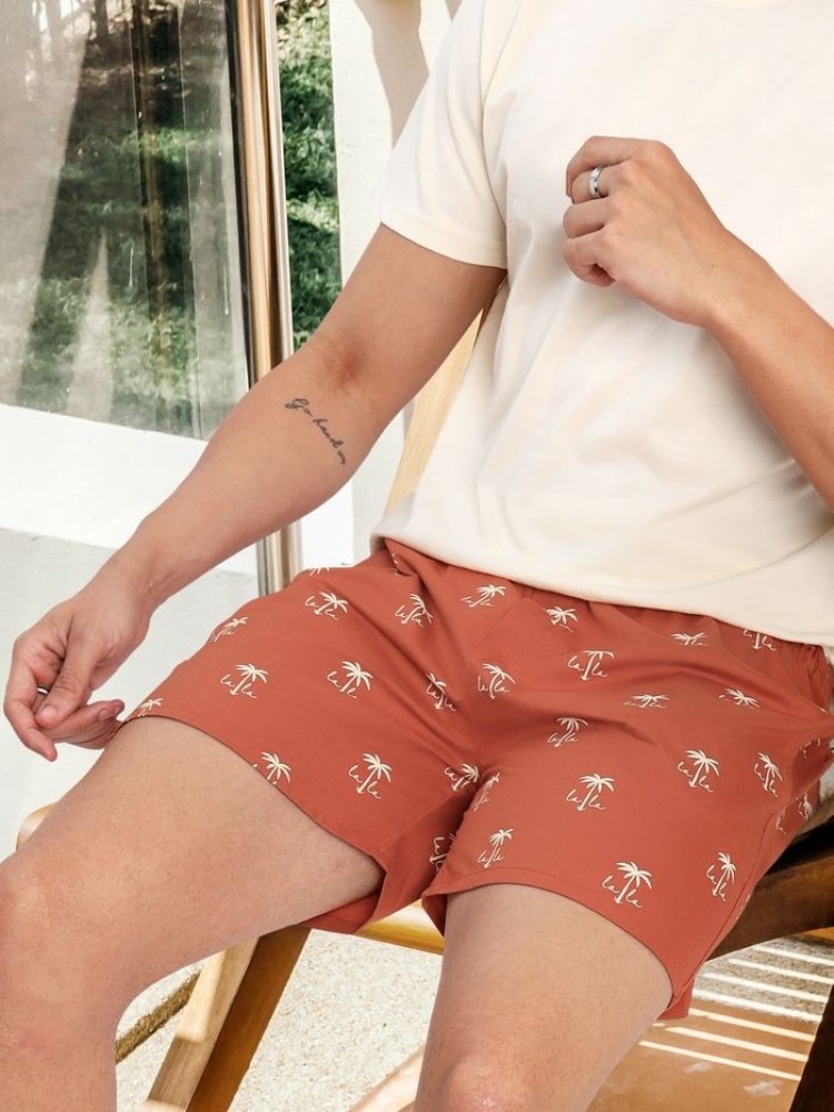 La La Palm Printed Mens Boxers