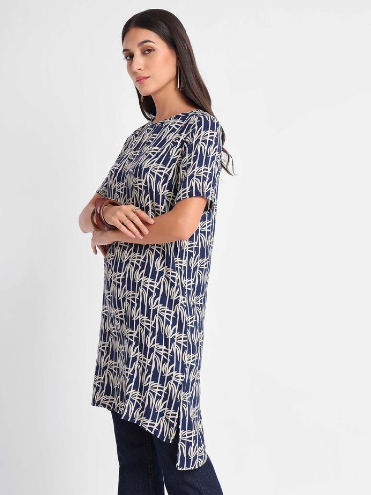 High-Low Rayon Kurta