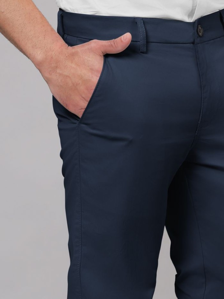 Midnight Blue Chinos for Men