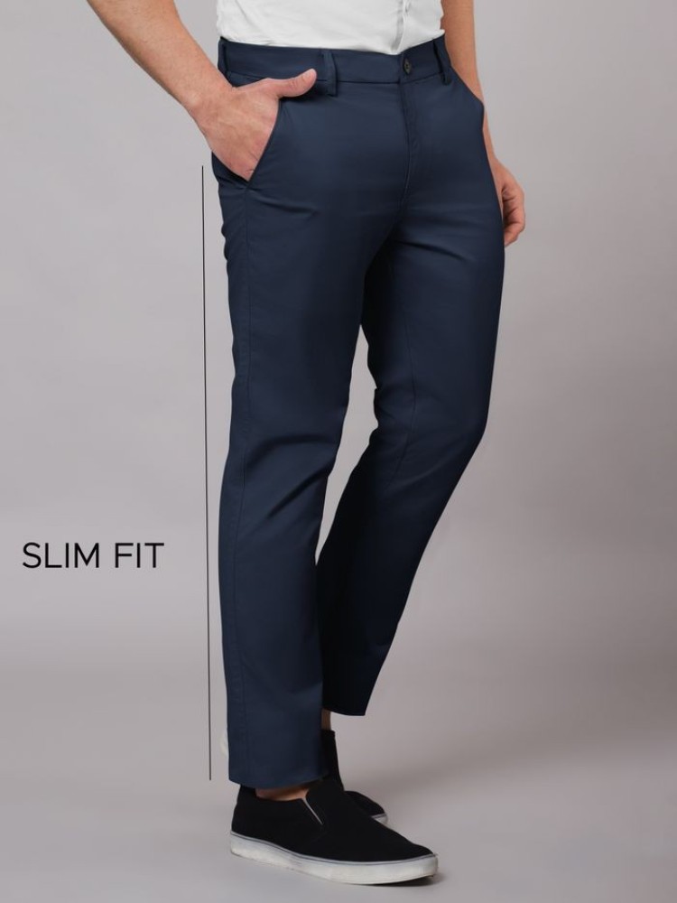 Midnight Blue Chinos for Men