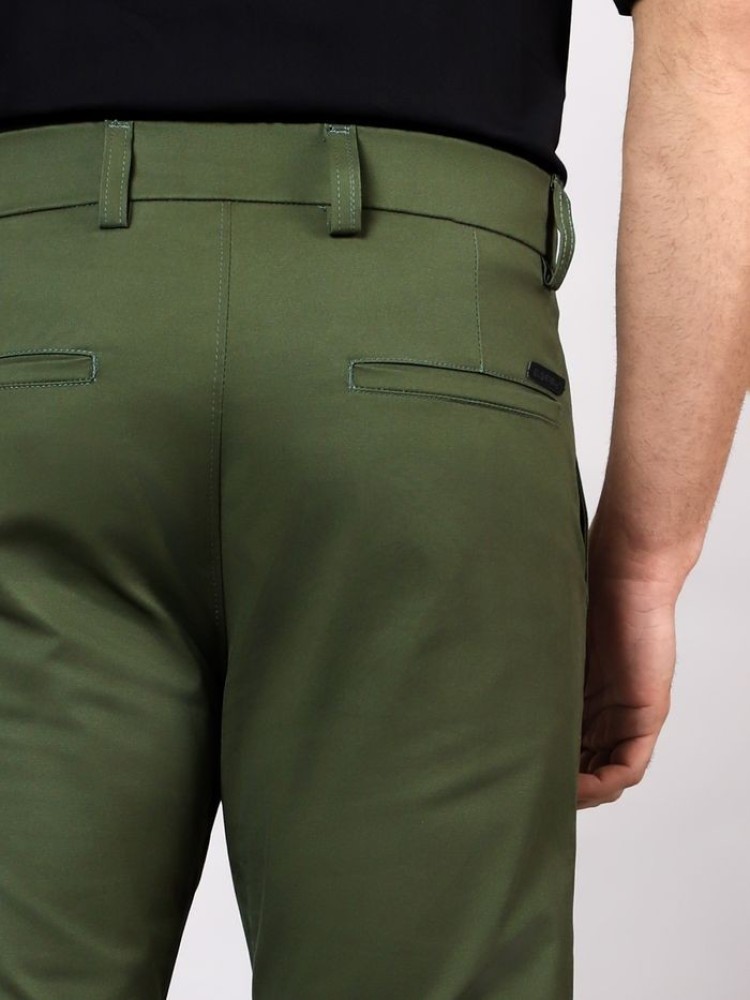 Sage Green Chinos for Men