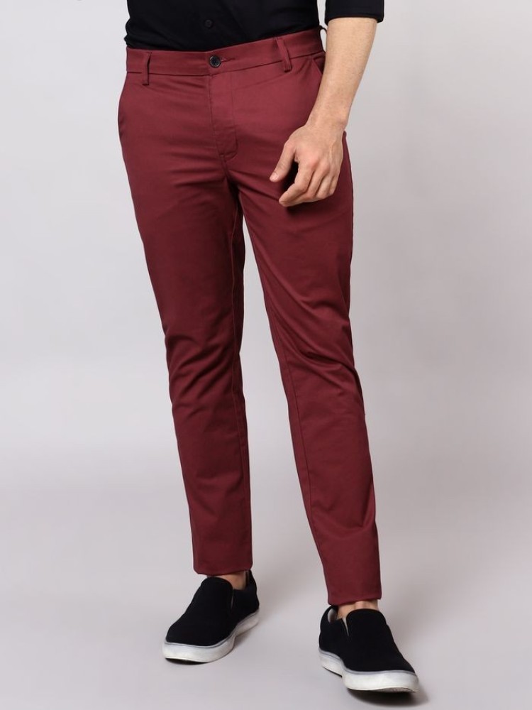 Red Wine Chinos for Men