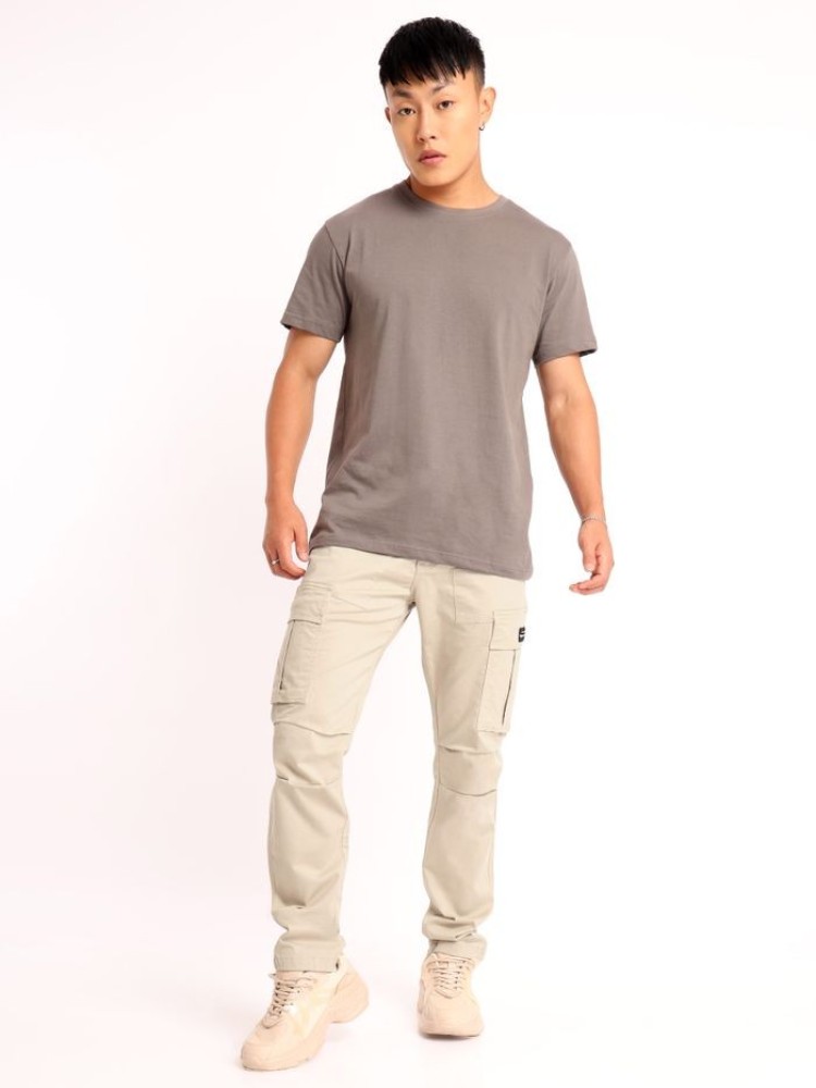 Off White Cargo Pants for Men