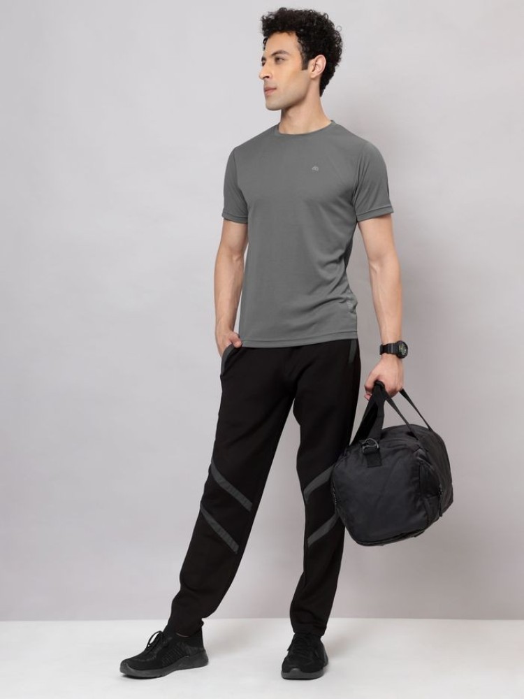 Cool Rush: Dusky Grey Men Active T-shirt