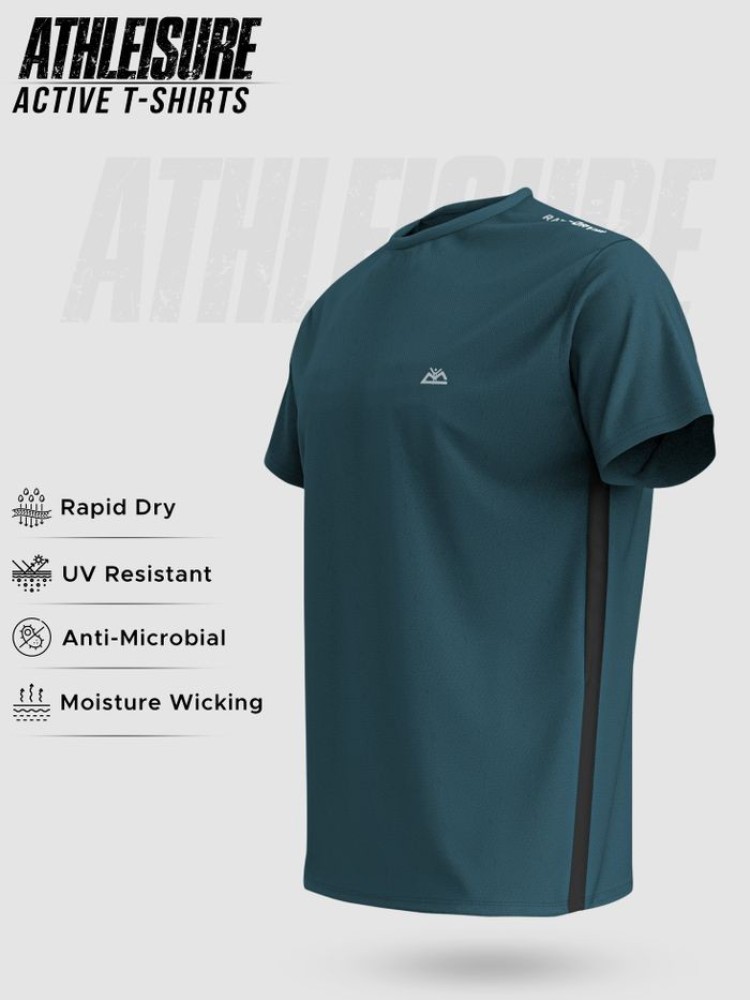 Fern Green Men Active T-shirt