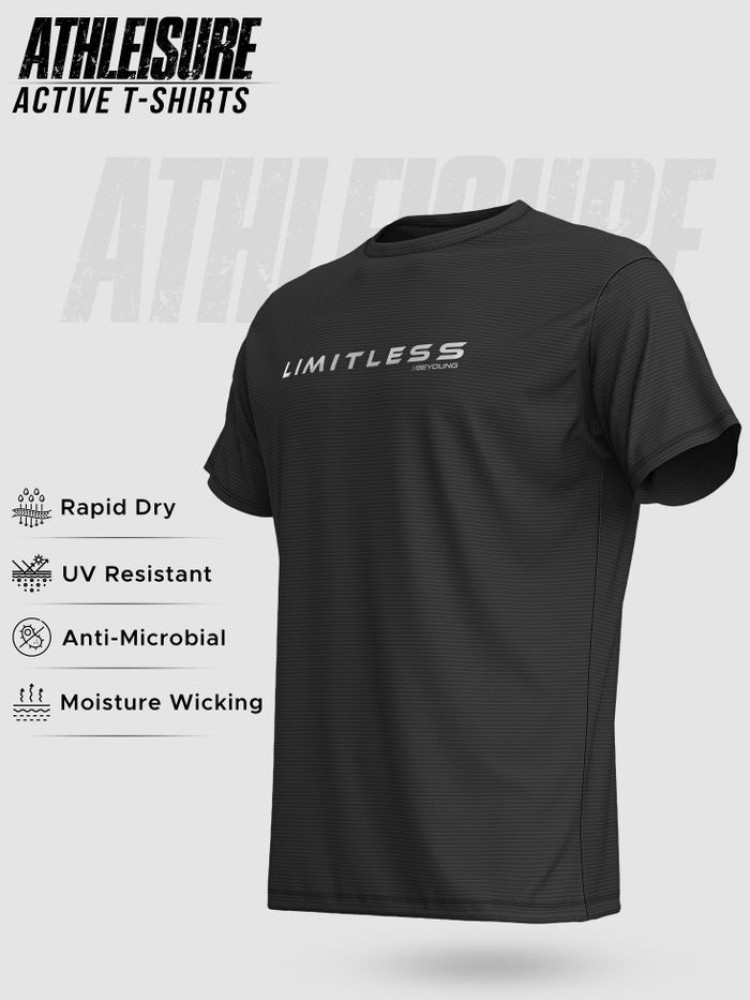 Super Black Men Active T-shirt