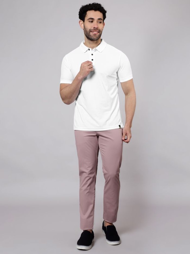 Classic White Mens Polo T-shirt