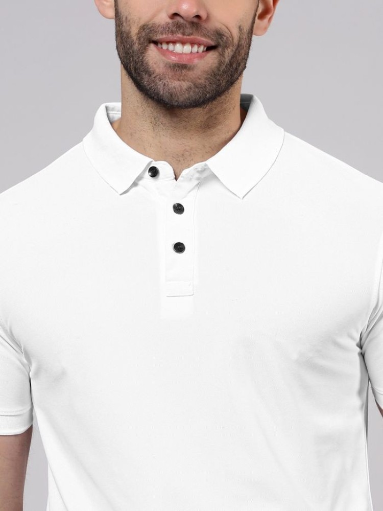 Classic White Mens Polo T-shirt