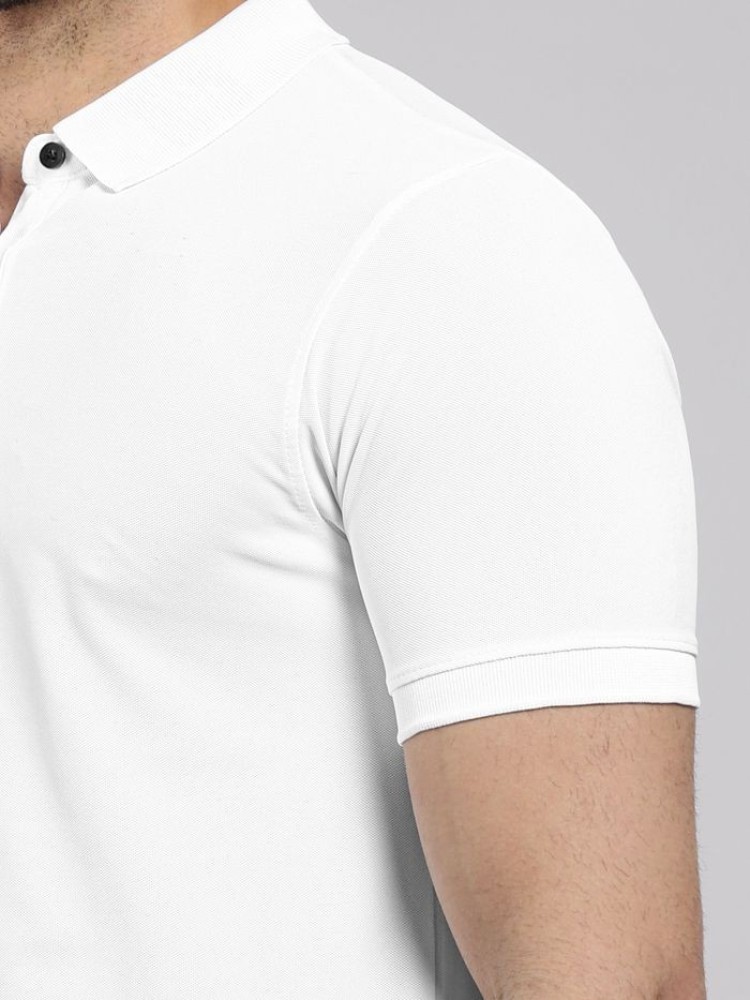 Classic White Mens Polo T-shirt