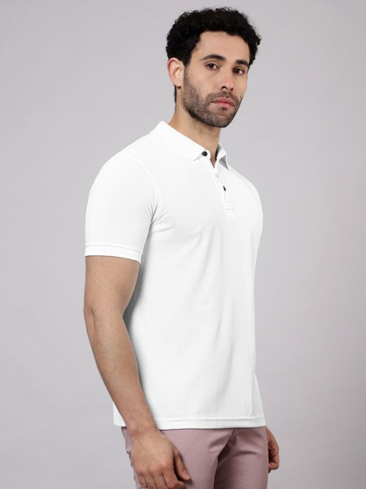 Classic White Mens Polo T-shirt