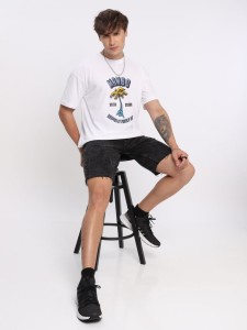 Mambo Printed Oversized T-Shirts for Mens