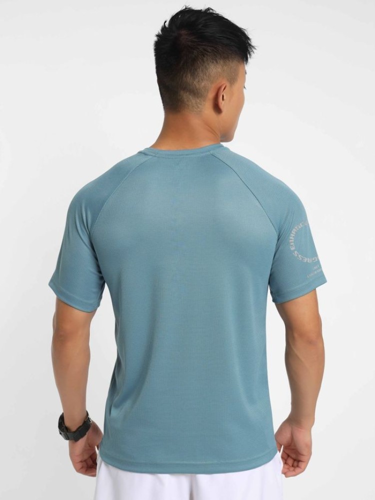 Frost Blue Progress Men Active T-shirt