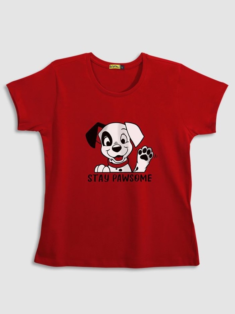 Stay Pawsome T-shirt for Girls